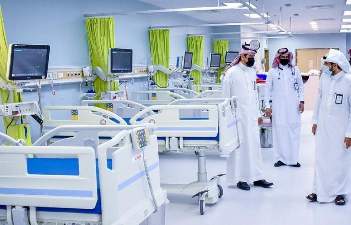 رفع عدد أسرّة العناية بمستشفى الملك سلمان في حائل
