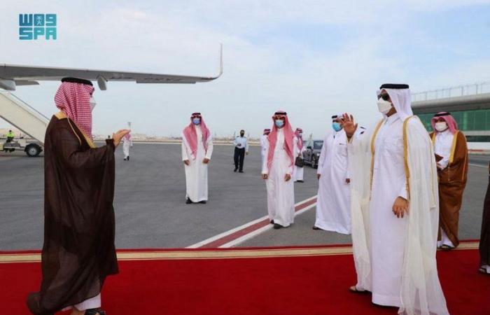 في زيارة رسمية.. وزير الخارجية يصل إلى العاصمة القطرية الدوحة