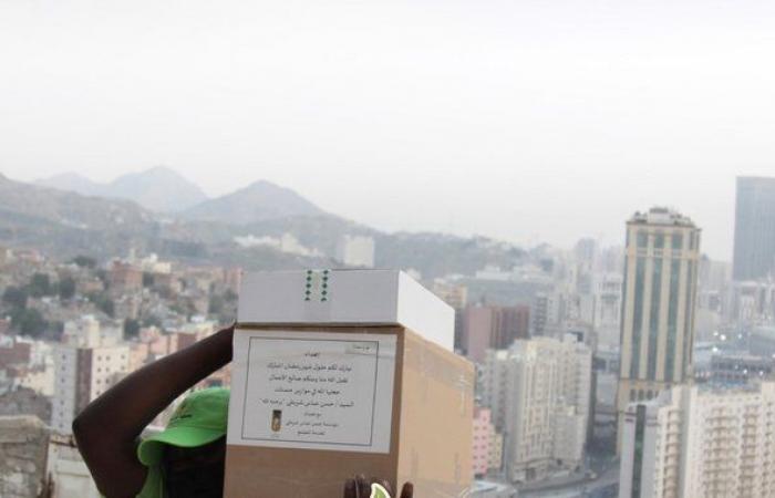 "إكرام مكة" تطعم أكثر من 600 ألف صائم من 25 حيًا منذ بداية رمضان