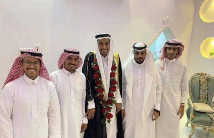 "عبدالخالق خواجي" يحتفل بعقد قرانه في صبيا