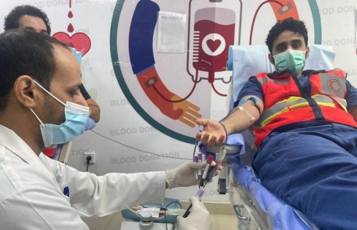 "هلال الباحة" يشارك في مبادرة "دمك حياة" بمحافظة بلجرشي