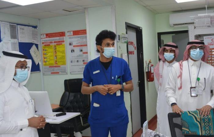 "عواشي" يتولى مهام عمله مديرًا لمستشفى صامطة العام