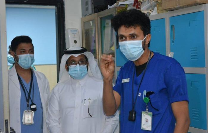 "عواشي" يتولى مهام عمله مديرًا لمستشفى صامطة العام