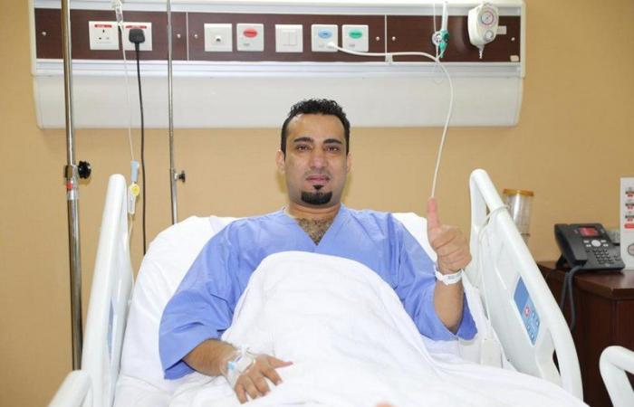 جراحة ناجحة لمدرب نادي عرعر بمستشفى سليمان الحبيب