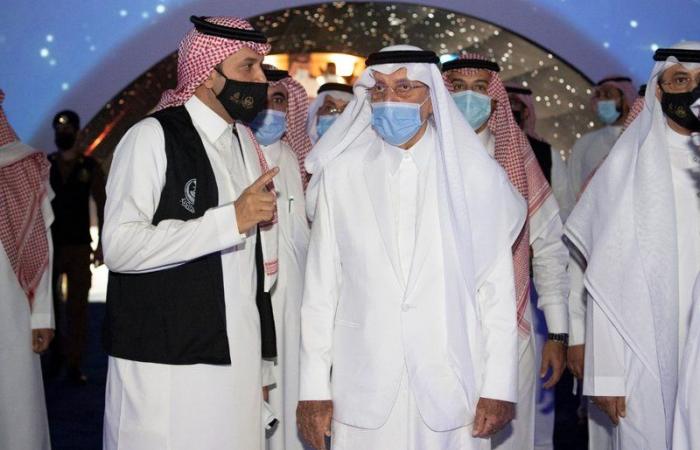 شاهد.. "الفيصل" يطّلع على الاستعدادات النهائية لتدشين معرض مشروعات مكة الرقمي