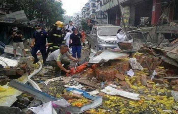 مصرع 11 وإصابة 37 إثر انفجار ناجم عن تسرُّب غاز بوسط الصين