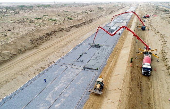 مزايا بالجملة.. "أرامكو" تنجز أكبر مشروع خرسانة لامعدنية في العالم بجازان