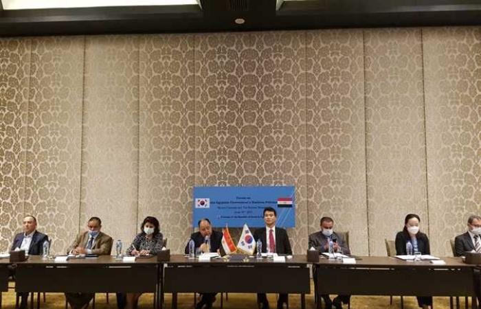 السفارة الكورية تنظم منتدى حول الإصلاحات الضريبية والجمركية بحضور وزير المالية