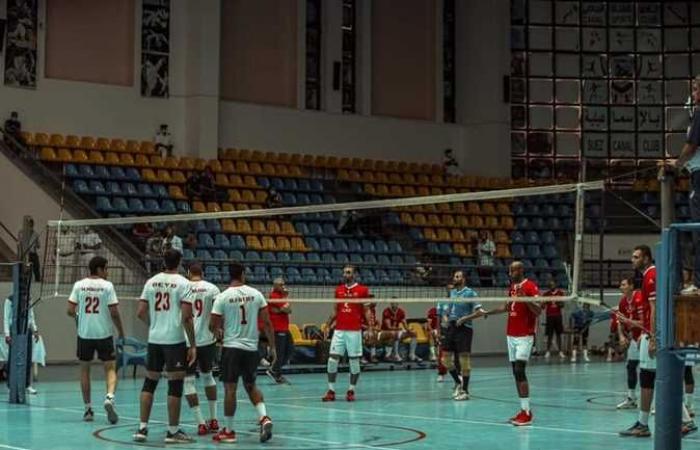 الأهلي ينشر فيديو اشتباكات لاعبيه مع فريق الزمالك في نهائي كأس الطائرة (فيديو)