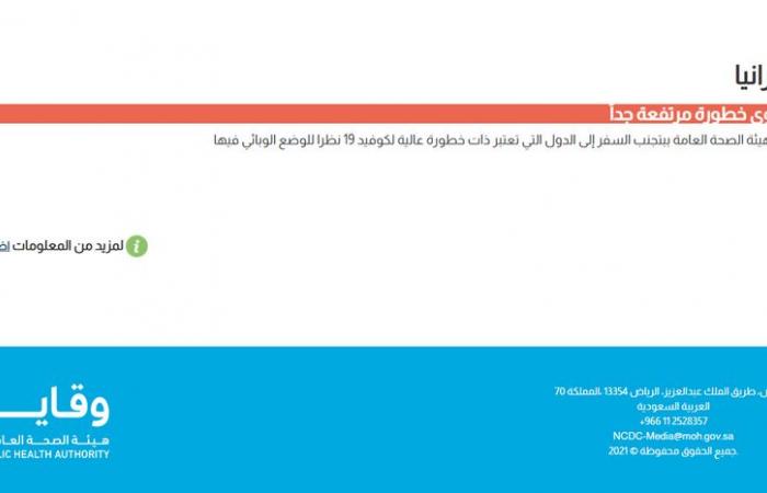 الصحة.. تحذير من السفر إلى أوكرانيا وجورجيا "مستوى خطورة مرتفع"