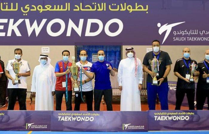 نادي أبها يفوز بلقب بطولة المملكة في التايكوندو للأوزان الأولمبية