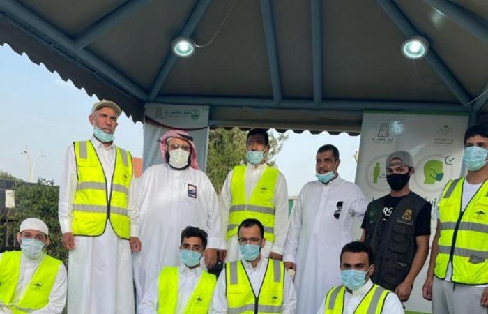 "حريملاء الخضراء" تنفذ مبادرة تنظيف منتزه رغدان