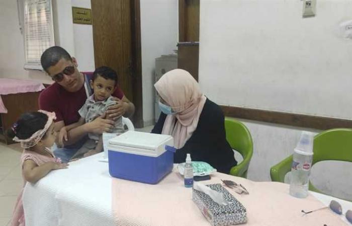 حملة للتطعيم ضد شلل الأطفال في نادى المهندسين بالإسكندرية