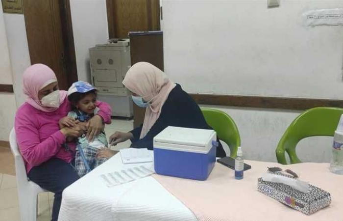 حملة للتطعيم ضد شلل الأطفال في نادى المهندسين بالإسكندرية