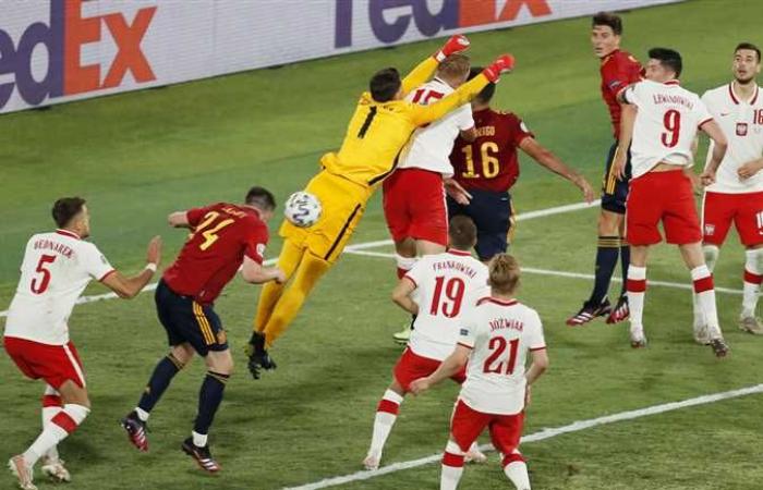 بث مباشر لحظة بلحظة.. إسبانيا (1)-(0) سويسرا (الشوط الأول) ربع نهائي يورو 2020