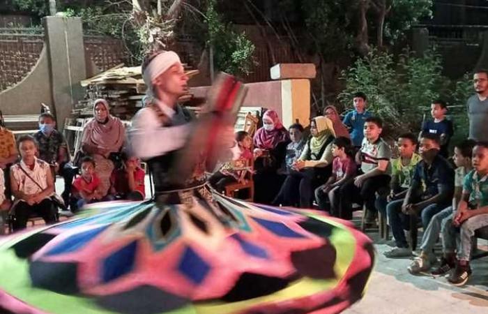 ثقافة أحمد بهاء الدين يقدم ورش للفنون التشكيلية 