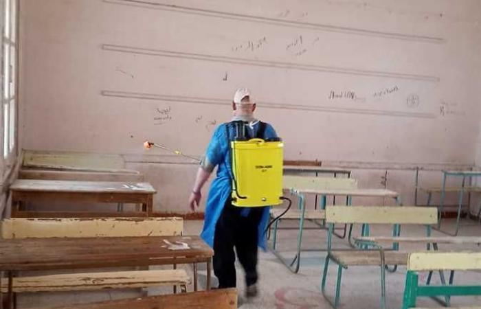 «صحة الشرقية»: جهود مكثفة لتعقيم مدارس المحافظة إستعدادا لبدء امتحانات الثانوية العامة