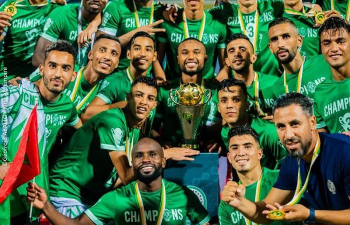 الرجاء البيضاوي المغربي يتوج  بكأس الاتحاد الإفريقي