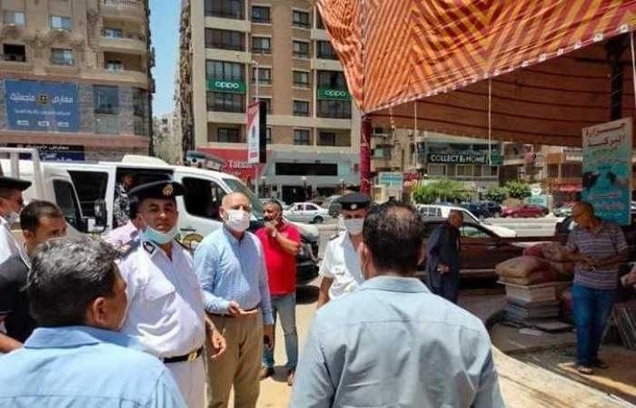 محافظ القاهرة يتابع التصدي لشوادر الأضحية (صور)