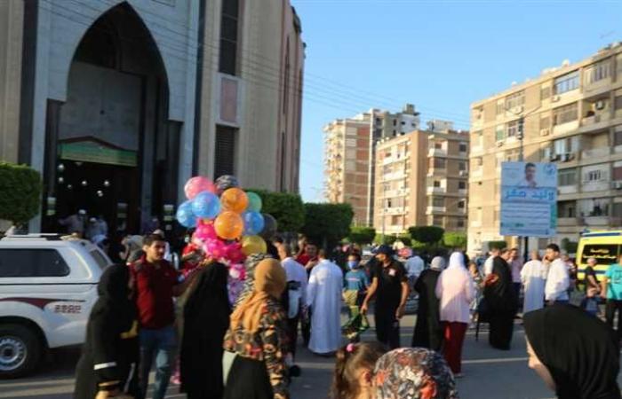 الآلاف أدوا صلاة عيد الأضحى المبارك بكفرالشيخ (صور)