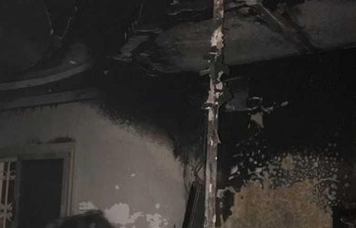 «صور بشعة».. حريق هائل بعد انفجار التكييف في منزل ابنة أحمد بدير