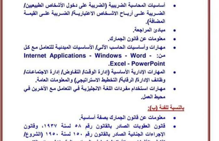 ننشُر تفاصيل إعلان مسابقة الجمارك لتوظيف 1000 خريج (الشروط وطرق التقديم)