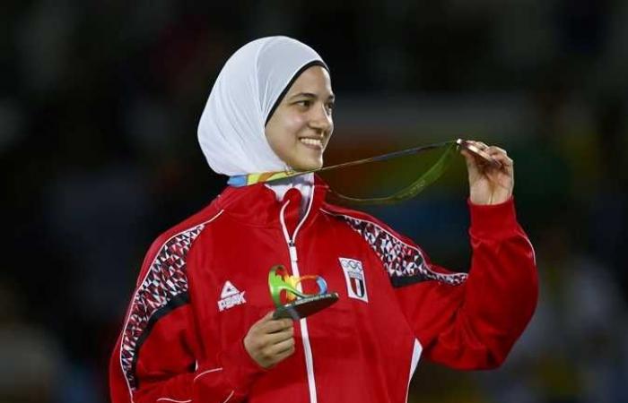 هداية ملاك تكتب التاريخ وتنضم لقائمة أبطال مصر المُتوجين بأكثر من ميدالية أولمبية