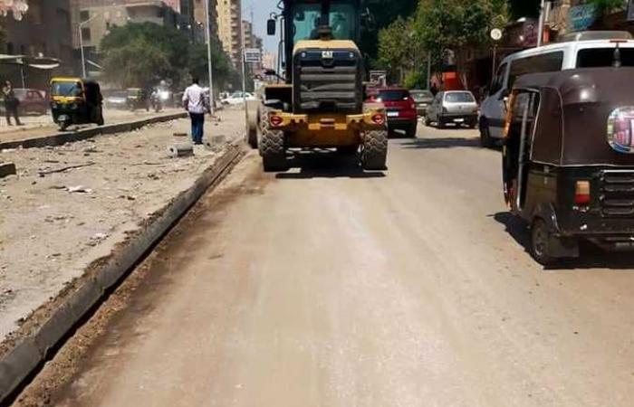 حملات نظافة بحي شمال وأبو النمرس والعياط في الجيزة