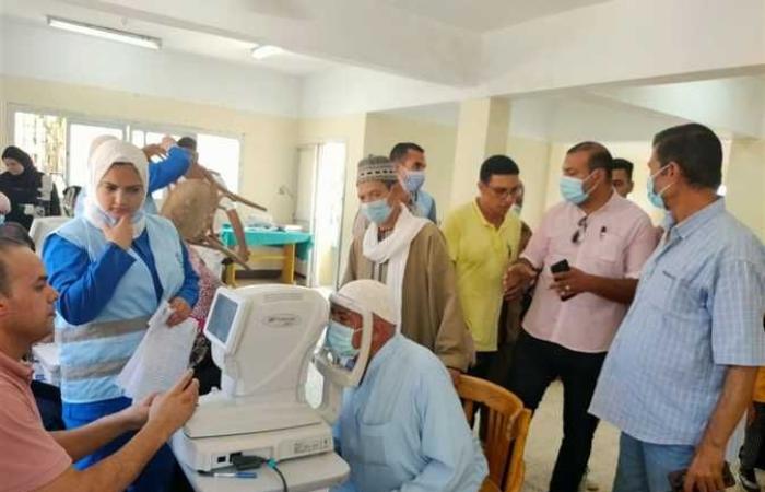 الكشف الطبي على 600 مريض بقرية سنهور المدينه بدسوق ضمن مبادرة الرئيس