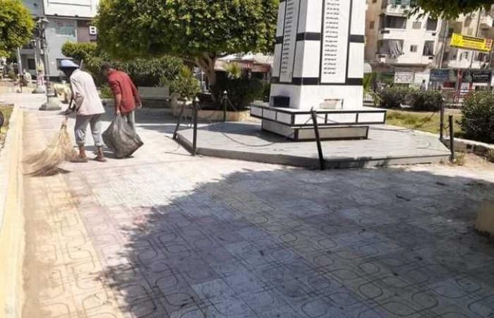 حمله موسعه للنظافه والتجميل لمدينة دسوق (صور)