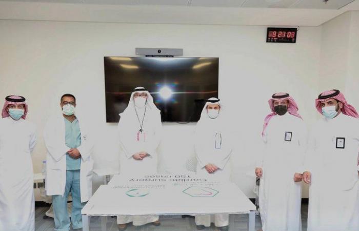بنجاح تخطى المتوسط العالمي.."سعود الطبية": 150 عملية قلب مفتوح خلال عامين