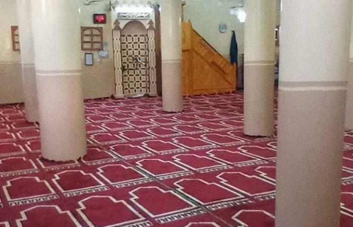 فرش 6 مساجد بالسجاد الجديد بقرى ومدن الأقصر