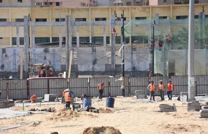باقي 198 يوما.. إنجاز 70% من تطوير ميدان محطة مصر بالإسكندرية بتكلفة 227 مليون جنيه (صور)