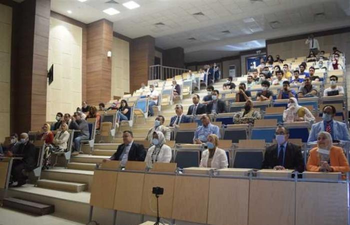 جامعة العلمين تعلن انتهاء عامها الجامعي الأول (صور)
