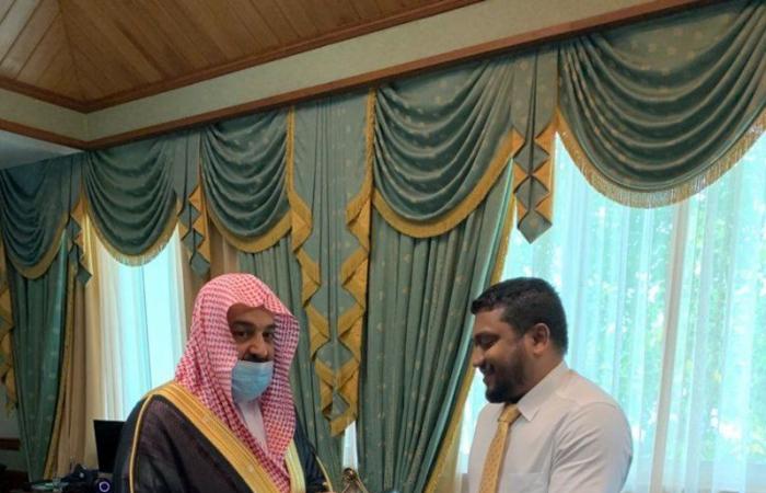 وزير مكتب الرئاسة بجمهورية المالديف يلتقي وكيل الشؤون الإسلامية ويشيد بدعم المملكة