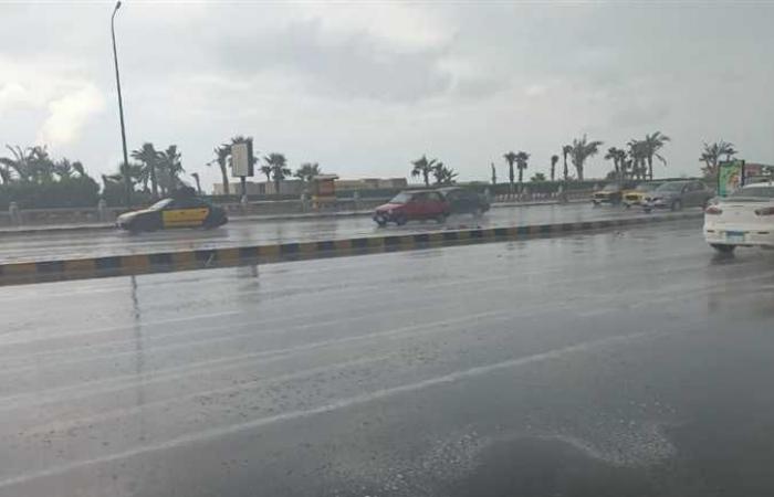 أمطار متوسطة وانخفاض في درجة الحرارة بشمال سيناء
