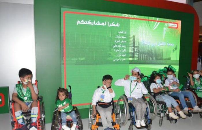 جدة.. "جمعية الأطفال ذوي الإعاقة" تنظم مسيرة حب بمناسبة اليوم الوطني 91