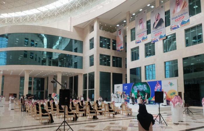جامعة شقراء تحتفل بذكرى اليوم الوطني.. "حفل ومعرض وقصائد وعرضة"