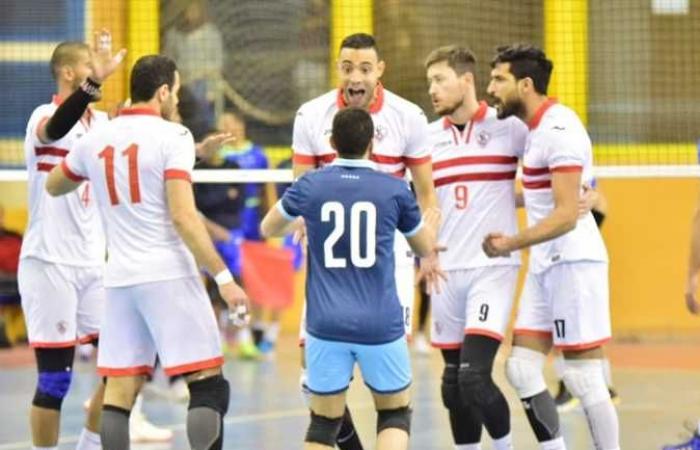 طائرة الزمالك يواصل استعداداته للموسم الجديد