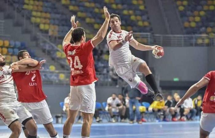 سوبر جلوب .. برشلونة يتقد على الزمالك الشوط الاول بنتيجة 18 - 17