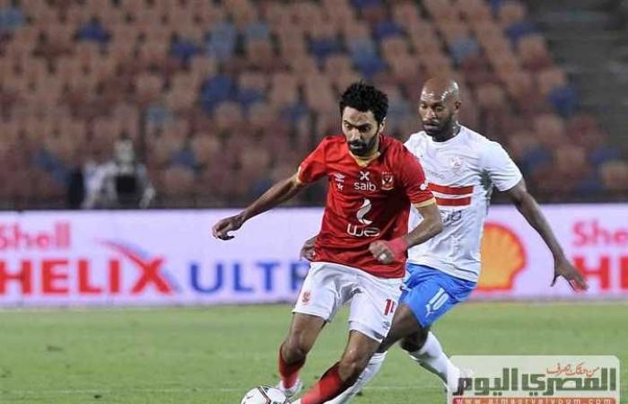 الاهلى يدرس استبعاد حسين الشحات من مواجهة الحرس الوطنى