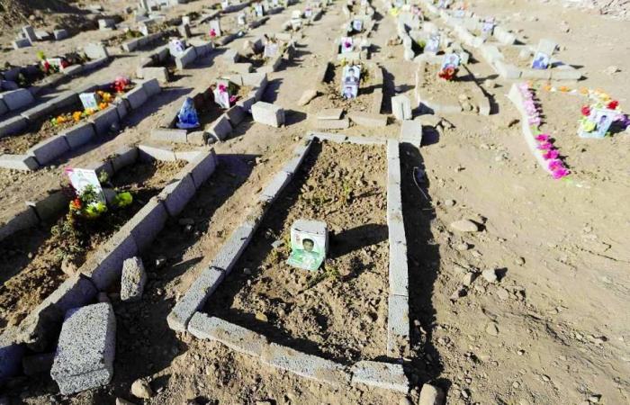 دفن جماعي لهالكي العبدية