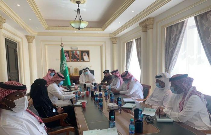 محافظ شقراء يستقبل "لجنة تقييم برنامج المدن الصحية" بمنطقة الرياض