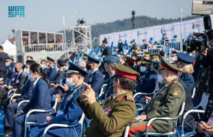 "الرويلي" يحضر حفل افتتاح معرض سيئول الدولي للفضاء والدفاع بكوريا