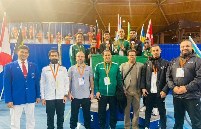 السعودي "الظافري" يحصد الميدالية الذهبية بالبطولة الدولية للتايكوندو