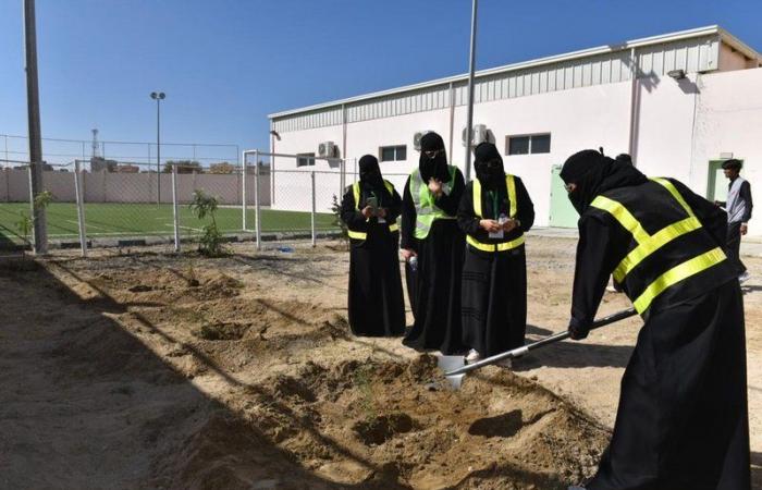 محافظ النماص يدشِّن مبادرة السعودية الخضراء وتحسين المشهد الحضري