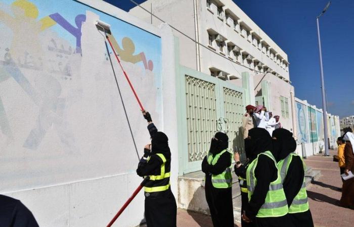 محافظ النماص يدشِّن مبادرة السعودية الخضراء وتحسين المشهد الحضري