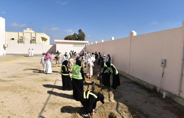 محافظ النماص يدشِّن مبادرة السعودية الخضراء وتحسين المشهد الحضري