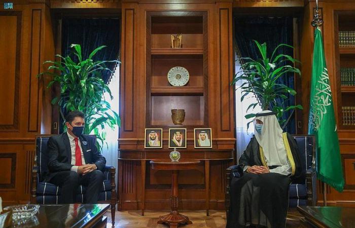 "الجبير" يستقبل رئيس مجموعة الصداقة "الفرنسية الخليجية"