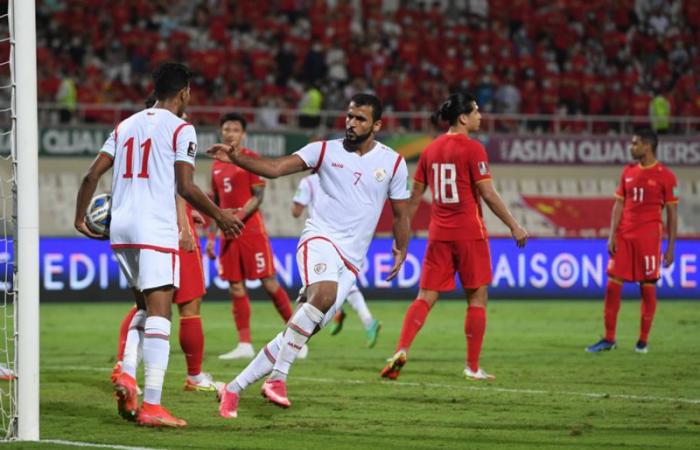 التعادل يحسم مواجهة عمان والصين.. في تصفيات كأس العالم